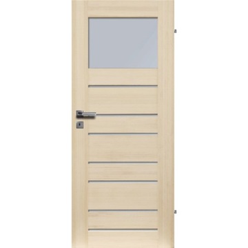 DRZWI SUROWE DREWNO ŁAZIENKA RADEX MARBELLA 8S 90