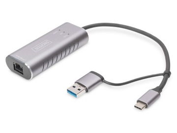 karta sieciowa USB A / Typ-C 2.5Gbps Digitus