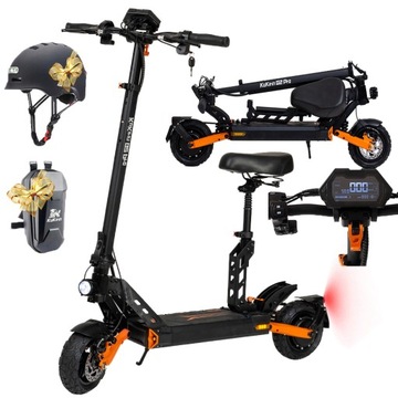 Skuter elektryczny Składany Kukirin G2 Pro 1000W 15.6Ah 45KM/H 9'' 55KM+torba