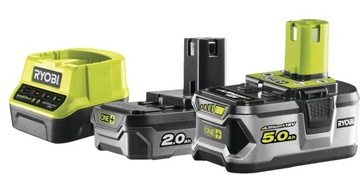 RYOBI Дрель ЛОБЗИОН +5Ач +2Ач СУМКА