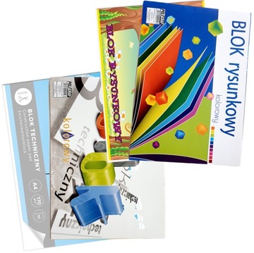 упаковка БЛОК ТЕХНИЧЕСКИХ ЧЕРТЕЖЕЙ А4, БЕЛЫЙ ЦВЕТ