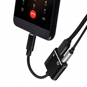 КАБЕЛЬ-АДАПТЕР USB TYPE C MINI JACK 3,5 мм AUX