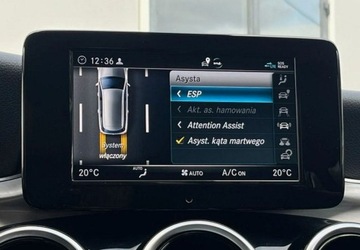 Mercedes Klasa C W205 2020 Mercedes-Benz Klasa C Avantgarde Plug-In Automat Navi Kamera Tempomat, zdjęcie 33