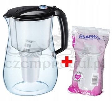 Dzbanek Provence Czarny A5mg Aquaphor
