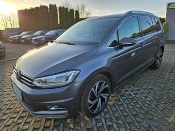 Volkswagen Touran III 1.6 TDI 110KM 2015 Volkswagen Touran 1,6 diesel 110KM panorama navi
