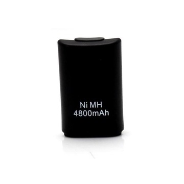 Аккумулятор 4800 мАч, аккумуляторный кабель Xbox 360 Black