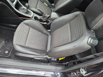 FOTEL LEWY KIEROWCY OPEL ASTRA IV J GTC 3 DRZWI EUROPA PÓŁSKÓRA ŁADNY