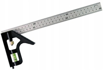 KĄTOWNIK STOLARSKI 300MM Z LIBELKĄ MOCNY PROLINE