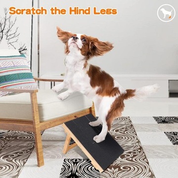 Drapak Dla Psa Rampa Do Pazurów Dla Psa Ze Składaną Podstawką