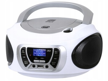 BOOMBOX RADIOODTWARZACZ RADIO DAB+ CD USB MP3 AUX