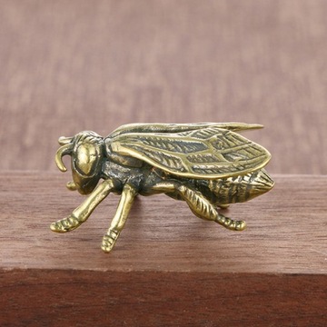 Латунные насекомые, мини-игрушки для детей, малышей