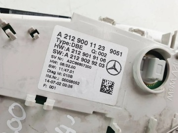 MERCEDES TŘÍDA E W212 S212 14R FACELIFT LAMPA SVĚTÝLKO