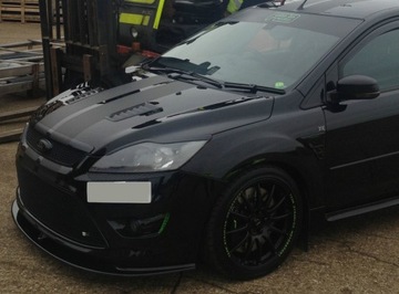 ВОЗДУХОЗАБОРНИКИ НА КАПОТЕ FOCUS RS,ST, БЕЛЫЕ !!ABS