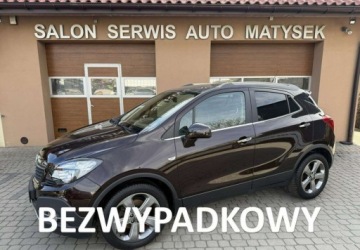 Opel Mokka I SUV 1.4 Turbo ECOTEC 140KM 2014 Opel Mokka 1,4 140KM Klimatyzacja Navi 2xPDC Serwis 1.4 Benzyna 140KM