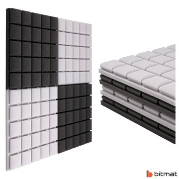 Kostka akustyczna profilowana panel sufitowy kaseton do pokoju dziecięcego