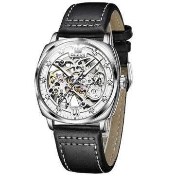 OLEVS 6651 Mechaniczny Moda Męski Zegarki