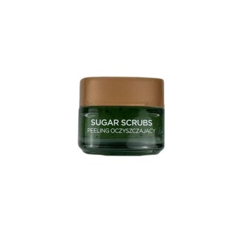 Peeling do twarzy i ust L'Oréal Paris Sugar Scrubs 50 ml oczyszczający
