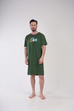 Koszula męska do spania bawełniana śmieszny pomysł na prezent Vienetta XXL