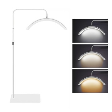 Andoer HD-M6X Lampa podłogowa LED w kształcie księżyca 36W 180 cm