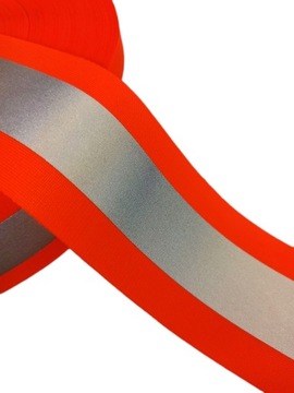 РЕМЕНЬ ДЛЯ ПРИШИВАНИЯ ЯРКАЯ СВЕТООТРАЖАЮЩАЯ ЛЕНТА 50ММ