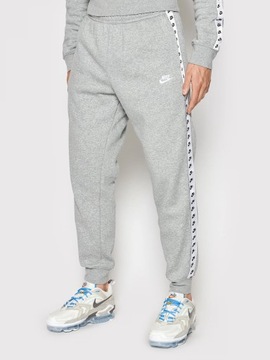 Nike Męski Dres Komplet Spodnie Bluza Bawełna jogg