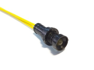 Kontrolka LED 5mm KLp5 12-24V AC/DC żółta