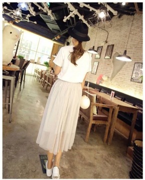 ЮБКА ТЮЛЬНАЯ ЮБКА 5 СЛОЕВ БЕЛАЯ