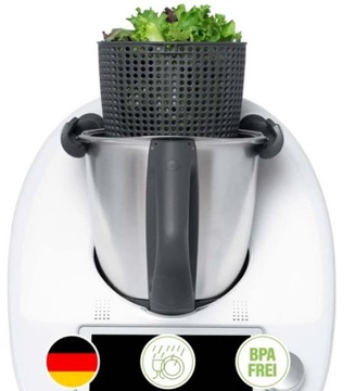 Центрифуга для переворачивания салата для Thermomix TM6 TM5 MIXFINO Сделано в Германии