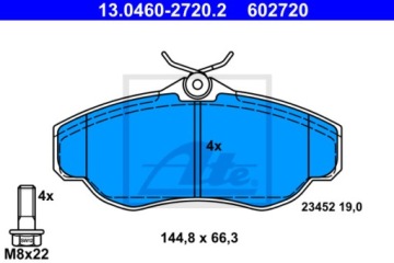 Диски Колодки ATE P+T LAND ROVER DISCOVERY II