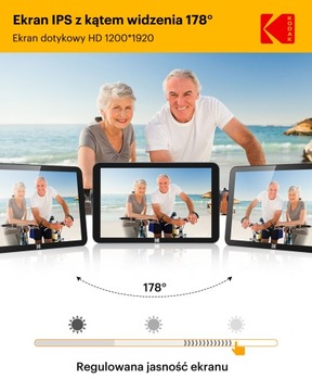 Цифровая фоторамка KODAK RWF-109 WiFi, 10,1 дюйма, 1920*1200 IPS, FHD, 32 ГБ