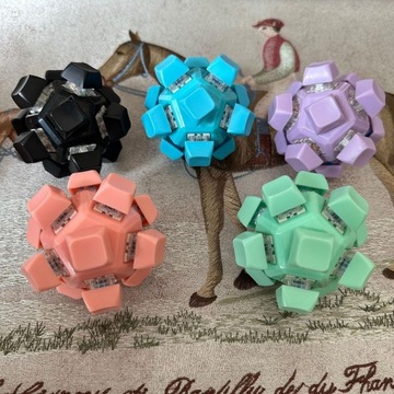 Klawiatura Fidget Toy Button Fidget Mini Fidget Toy Party Gift Pomarańczowy Czerwony