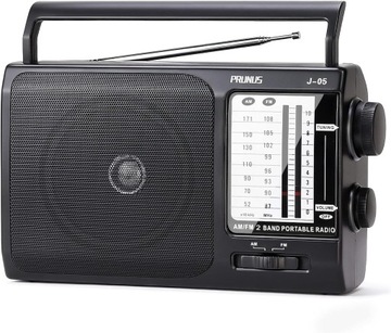 Prunus J-05 Radio sieciowo-bateryjne AM, FM OUTLET