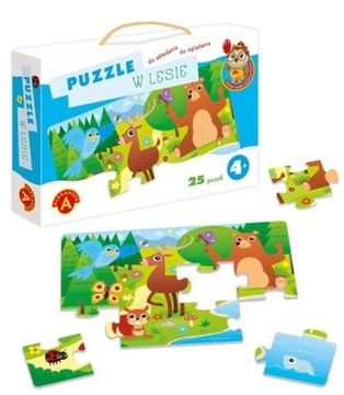 Alexander Gra - Sówka Mądra Główka - Puzzle W lesi