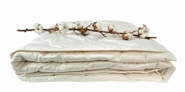 Kołdra 140x200 cm 100% bawełna GOTS naturalna