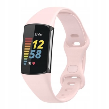 Песочно-розовый ремешок для часов Fitbit Charge 5