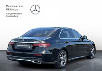 Mercedes Klasa E W213 Limuzyna Facelifting 2.0 220d 200KM 2023 Mercedes-Benz Klasa E SalonPL AMG 4Matic LED Nawigacja Kamera Alu 18 ASO V, zdjęcie 23