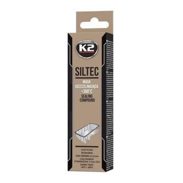 K2 SILTEC СИЛИКОНОВЫЙ ГЕРМЕТИК ГРАФИТ 90G