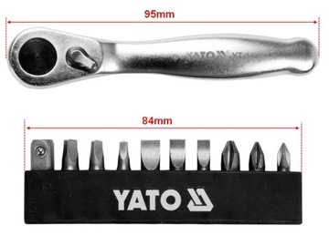 НАБОР НАБОР С ТРЕЩОТКОЙ 1/4 11 ШТ.