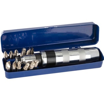 ОТВЕРТКА УДАРНАЯ ОТВЕРТКА ДЛЯ НАТЯЖКИ + НАБОР ИЗ 13 БИТ