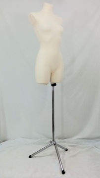 Манекен женский портновский 34/36 Кремовый - Экрю xs металлический штатив dx