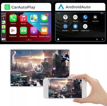 Автомобильная магнитола VW Android AUTO / CarPlay 2-DIN