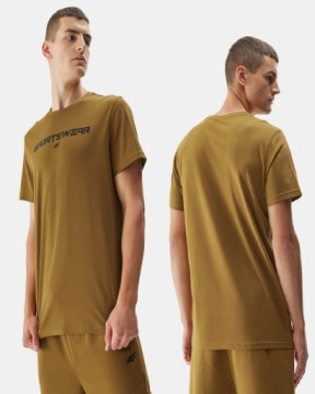 ФУТБОЛКА 4F МУЖСКАЯ СПОРТИВНАЯ ФУТБОЛКА ИЗ ХЛОПКА