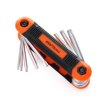 ZESTAW IMBUSÓW TORX SKŁADANYCH 8 EL. KD11935