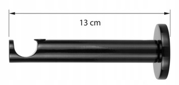 КРОНШТЕЙН 19 мм ПРЯМОЙ ОДИНАРНЫЙ СОВРЕМЕННЫЕ ЦВЕТА