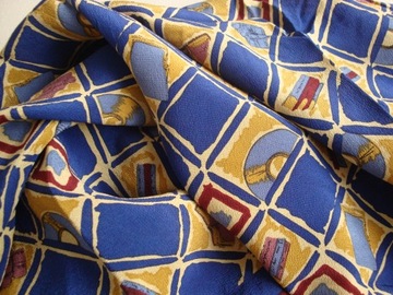 kolorowa chustka apaszka wzory jak desi-gual art