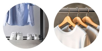 WIESZAK NA UBRANIA STOJĄCY GARDEROBA STOJAK KÓŁKA