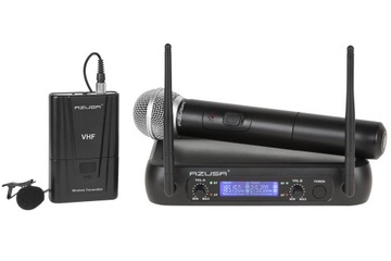 УКВ-микрофон 2 канала WR-358LD (1 ручной микрофон +