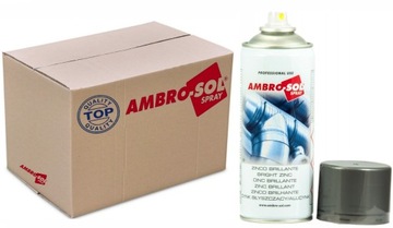AMBRO SOL Multi Spray 400ml Powłoka cynkowa w sprayu (połysk) 10 sztuk