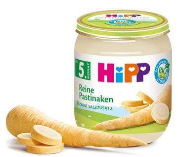 HiPP Pasternak Puree Wit. A C B Magnez Błonnik