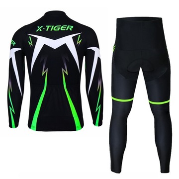 МУЖСКОЙ ВЕЛОСИПЕДНЫЙ КОСТЮМ X-TIGER GETERS GEL ФУТБОЛКА